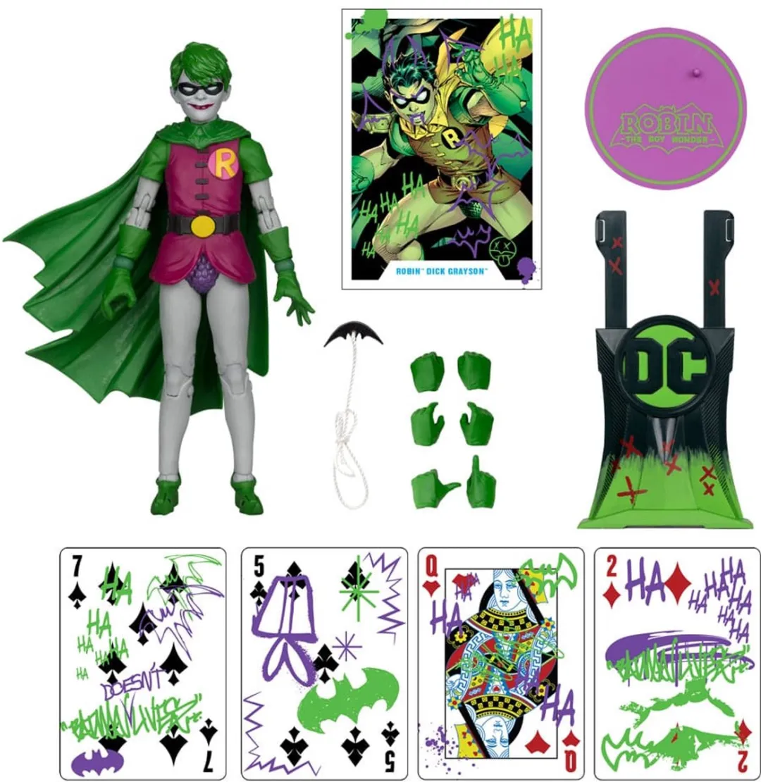 McFarlane Toys DC Multiverse Action Figure Robin (Jokerized) Gold Label MCF17592 - 18cm