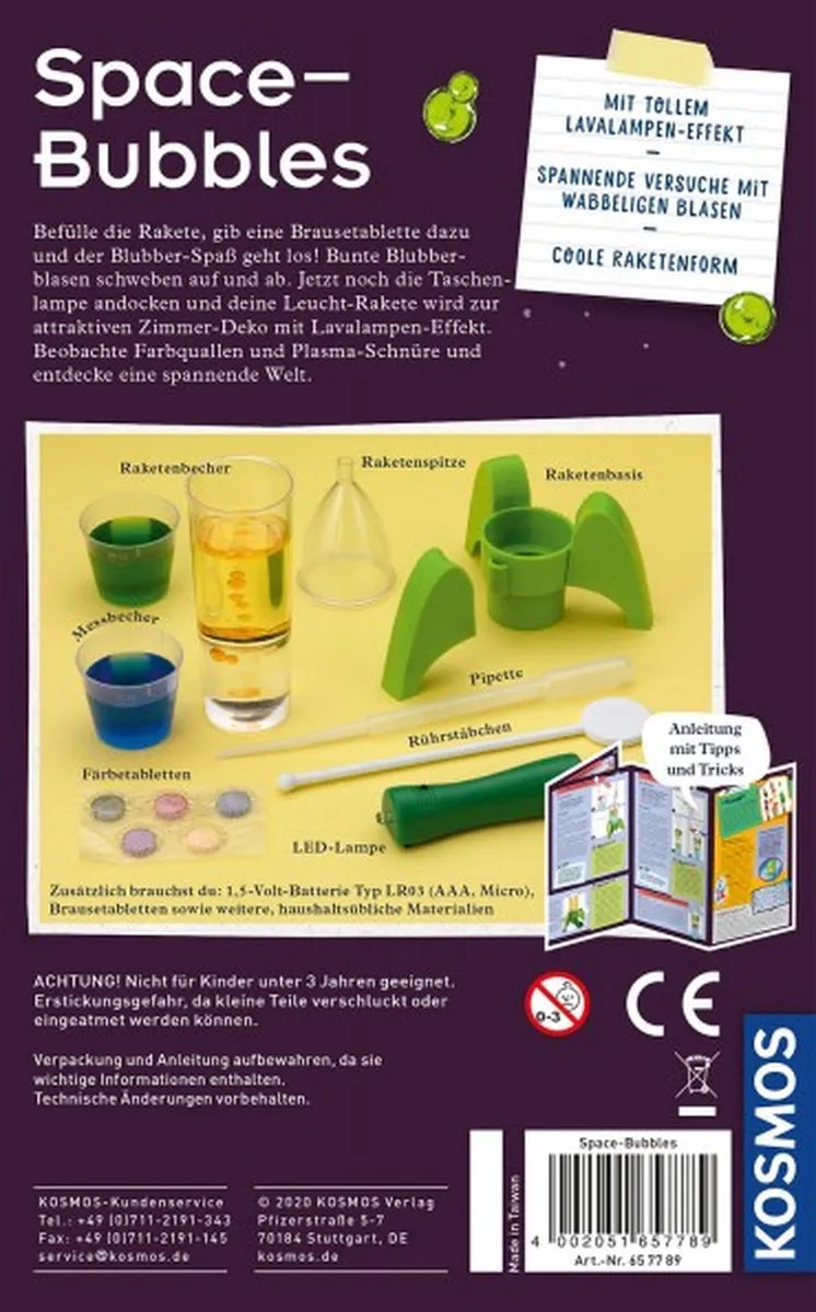 Kosmos Space Bubbles 657789 - Meerkleurig