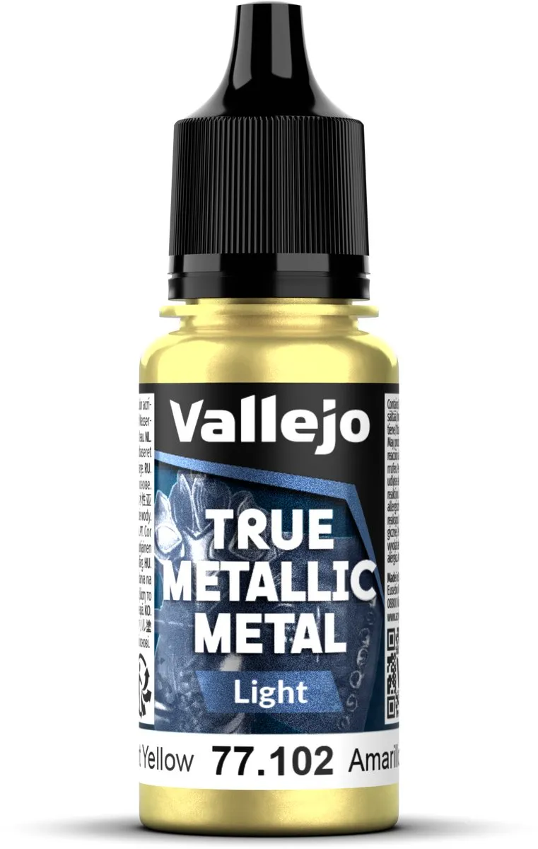 Vallejo Hobbyverf Acrylverf 77102 True Metallic Metal