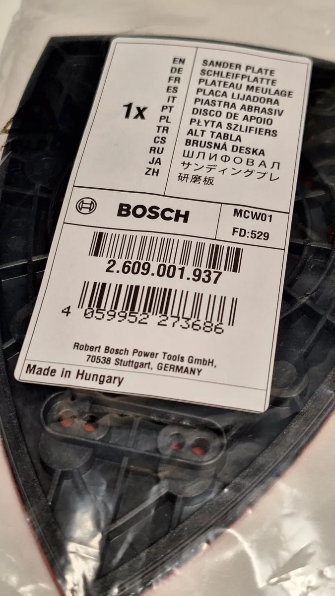 Bosch Schuurplateau 2609001937 - o.a. PSM 80 A/100 A