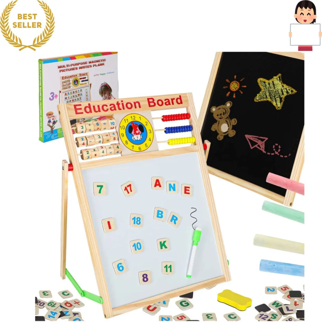 EduPlay Dubbelzijdig Schoolbord Kinderbord