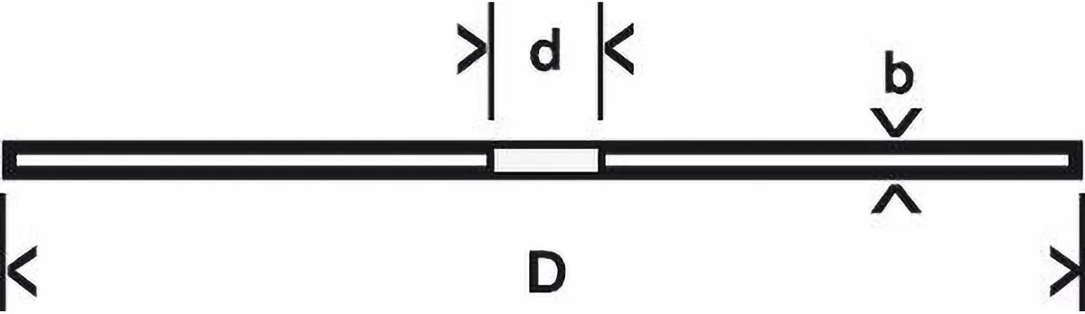 Bosch Accessoires Doorslijpschijf Standard Metal 125mm - Metaal