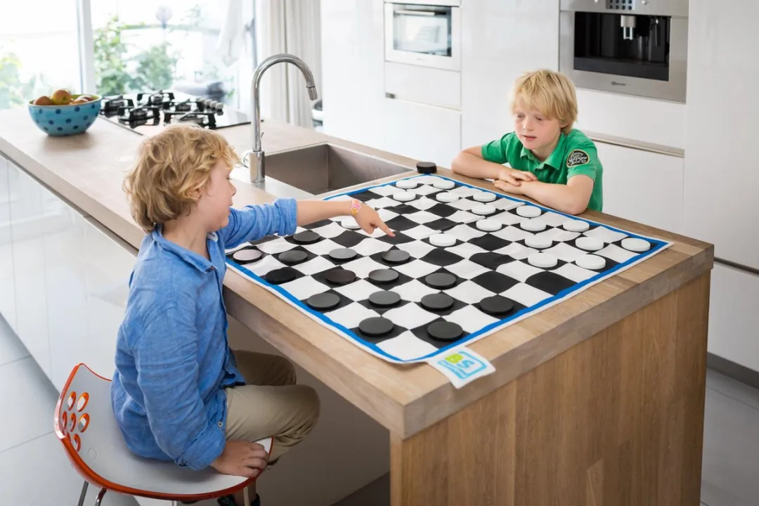BS Toys Dammen in het Groot Vloerspel - 40 Fiches