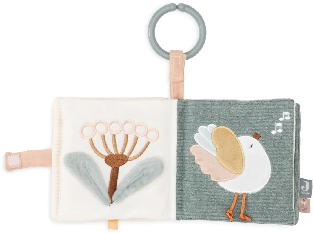 Jollein Baby Activiteitenboekje Lovely Birds - Sensorisch Speelgoed