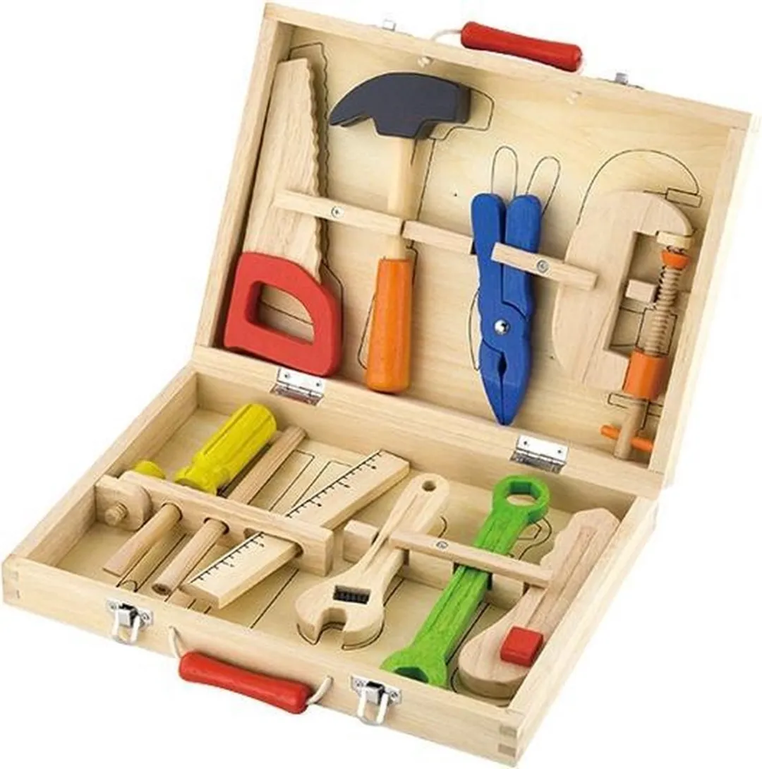 Vigatoys Houten Gereedschapskist