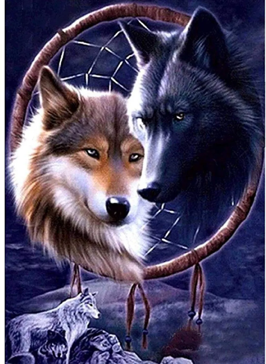 VDTOYS Diamond Painting VDTA113 WOLVEN DREAM