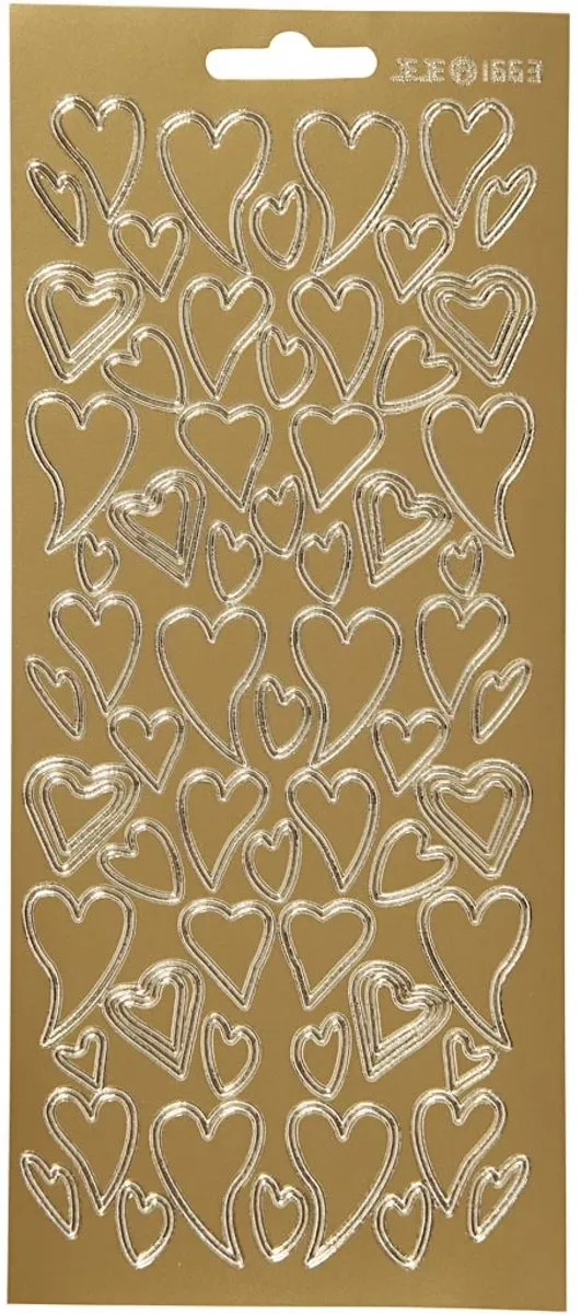 Creativ Company Goud Hoed Stickers