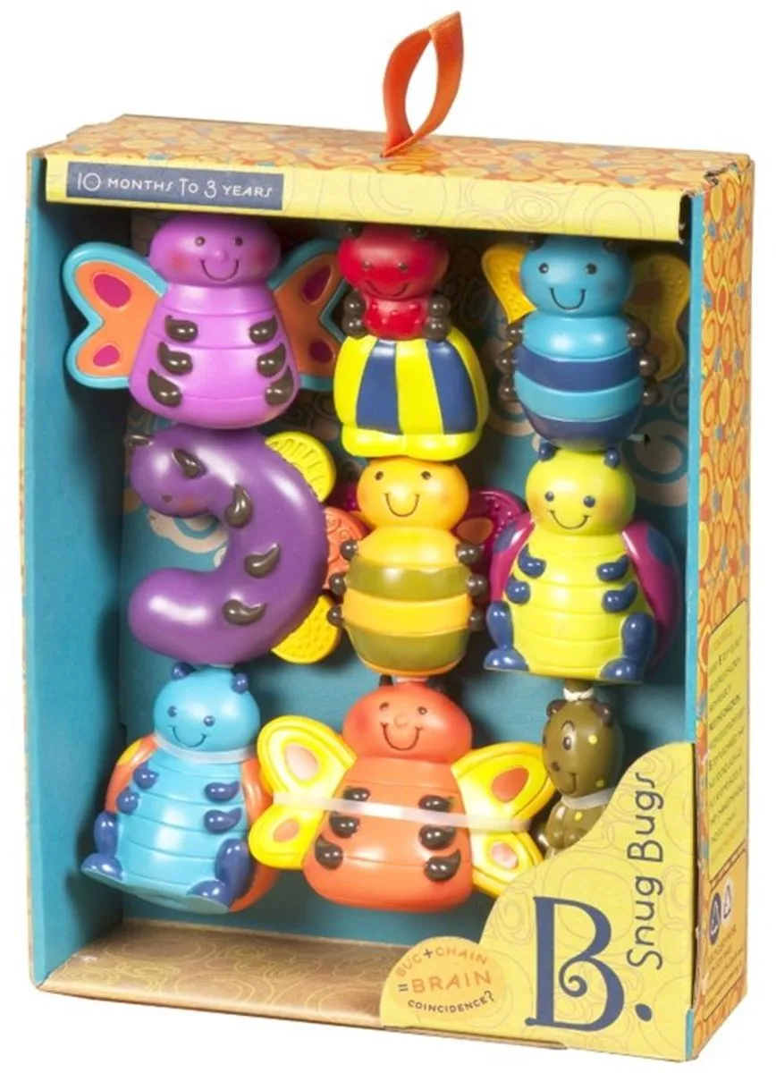 B.Toys Snug Bugs Kralenset - Multicolor