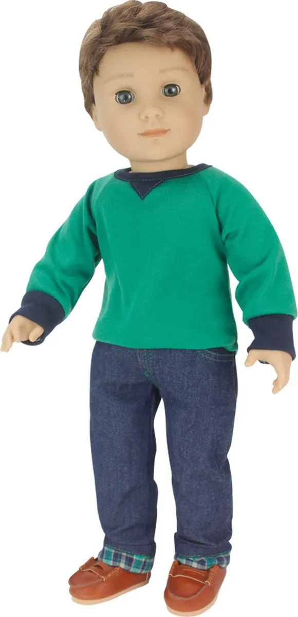 Sophia's by Teamson Kids Poppenkledingset DRFLJ-GT-UPC - Babypop Groen