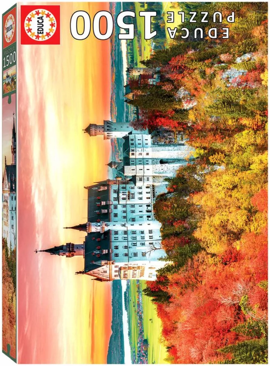 Educa De Herfst in Neuschweinstein Puzzel 1500 Stuks