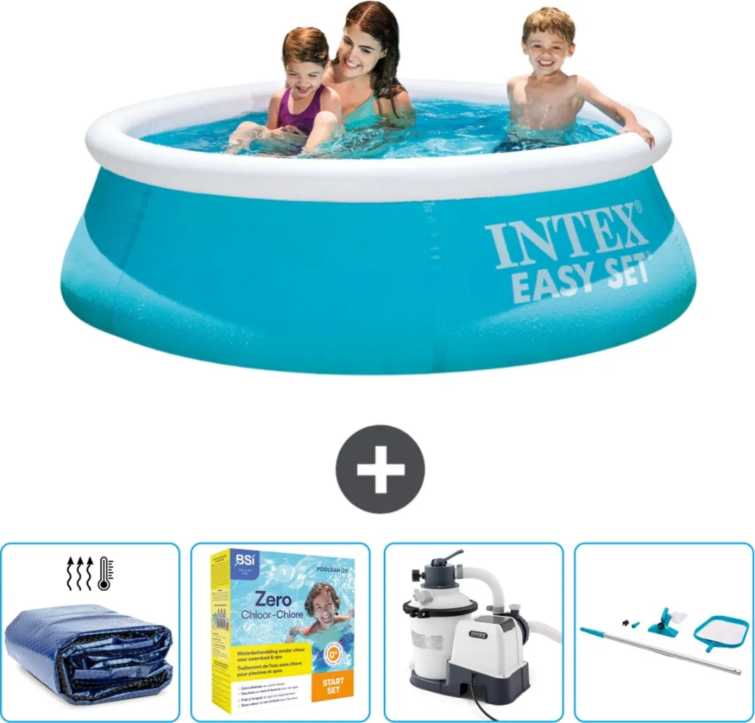 Intex Easy Set Zwembad 183x51cm - Blauw - 880L