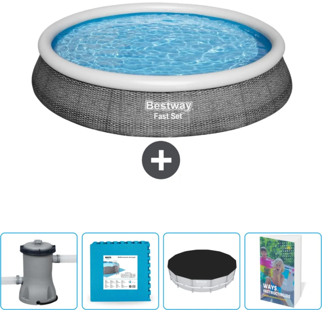 Bestway Fast Set Rond Zwembad 396cm