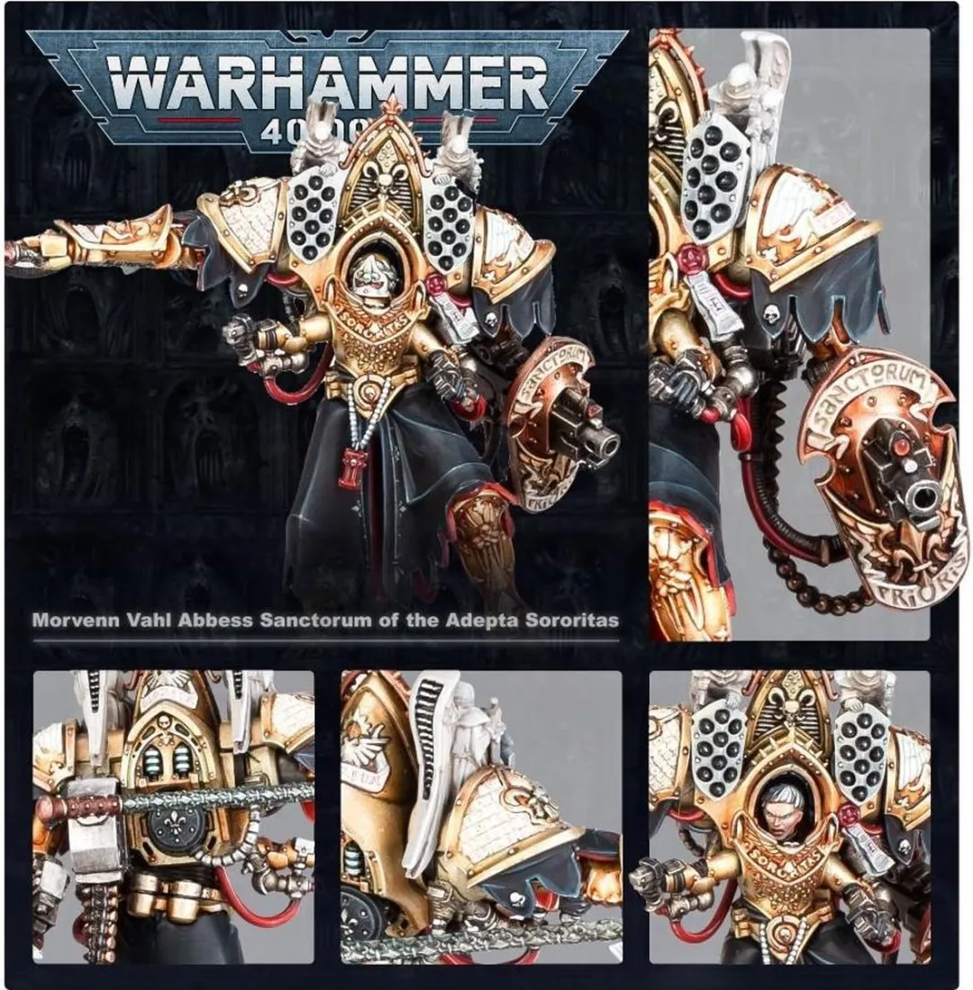 Games Workshop Adepta Sororitas Morvenn Vahl Abbess Sanctorum