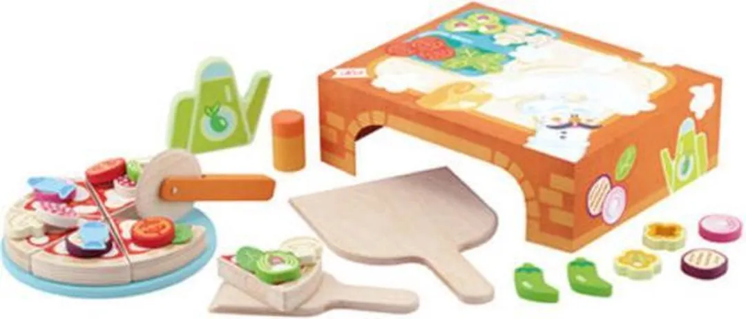 Sevi Speelgoedpizza-oven Junior 22-delig