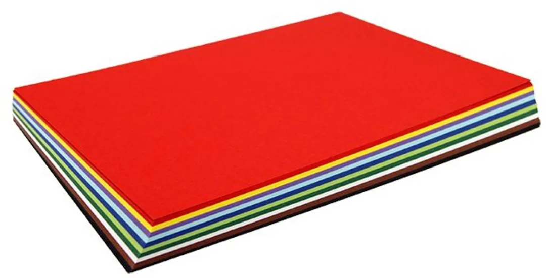 Folia Fotokarton Multicolor 50 Blad - 10x15cm