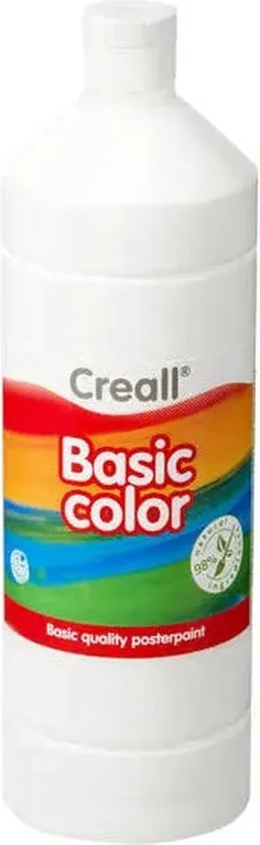 Creall Basic Plakkaatverf Wit 1000ml
