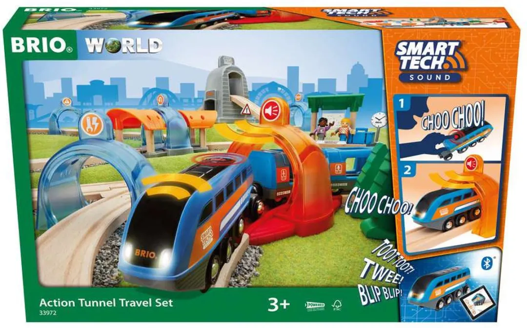 BRIO Smart Tech Sound Action Tunnel-reisset 33972