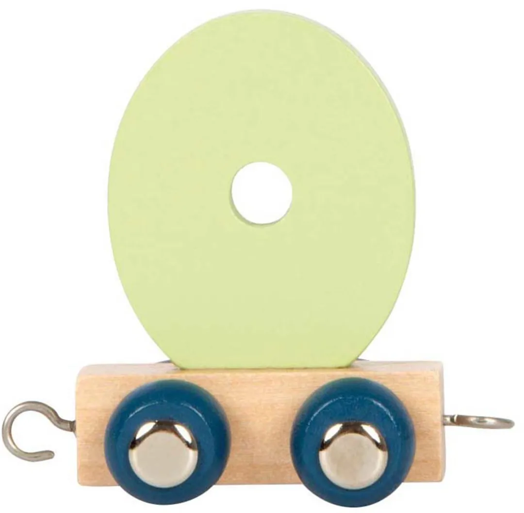 Small Foot Houten Lettertrein Polar - Multi kleuren