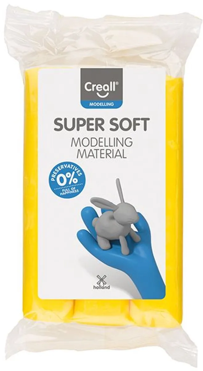 Creall Boetseerklei Supersoft Geel 500g