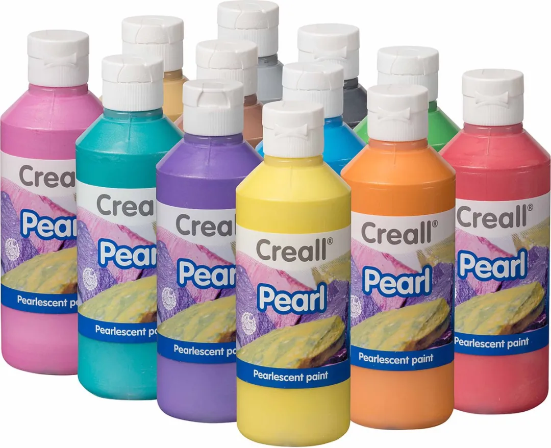 Creall Parelmoerverf Wit 500ml