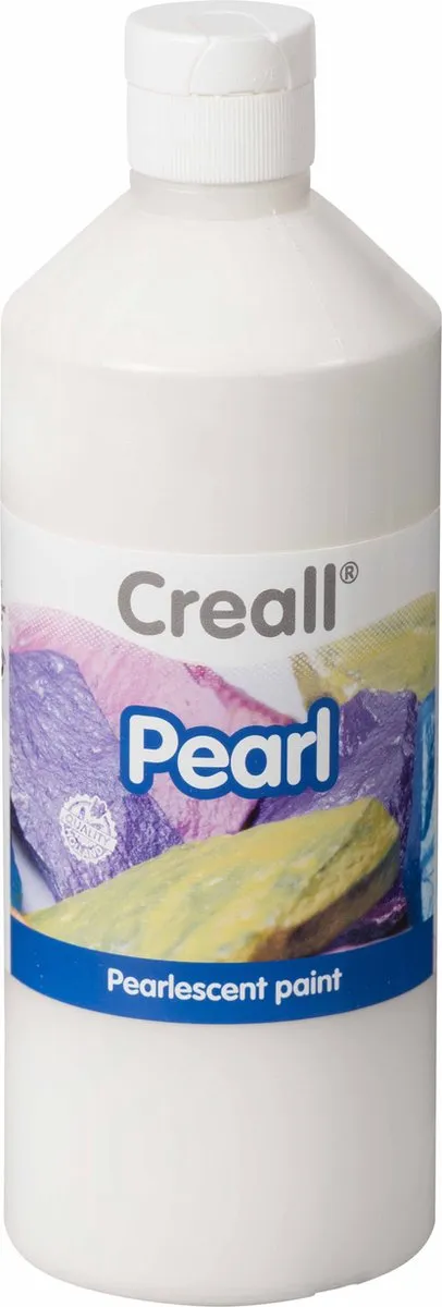Creall Parelmoerverf Wit 500ml