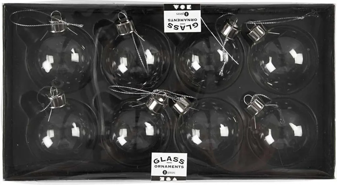 Creativ Company Glazen Ornament Multicolor