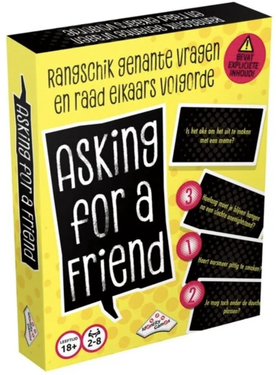 Identity Games Asking for a Friend Kaartspel KV-022-10