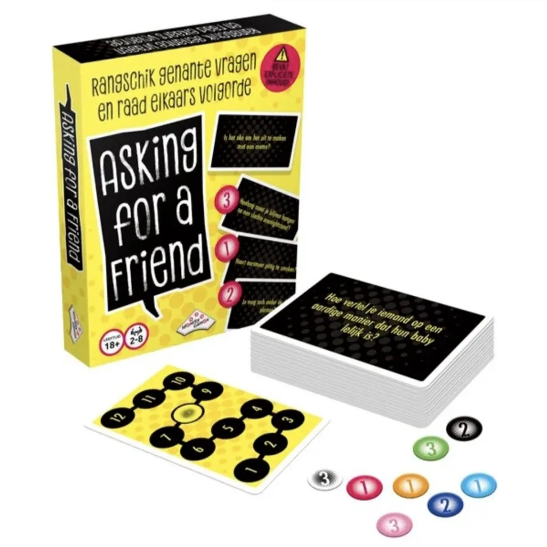 Identity Games Asking for a Friend Kaartspel KV-022-10 - 2-8 Spelers