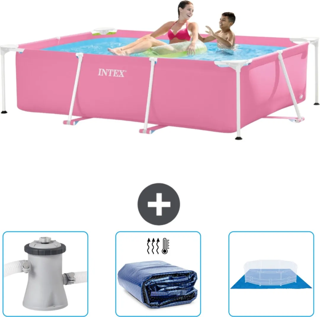 Intex Frame Zwembad 220x150x60cm Roze