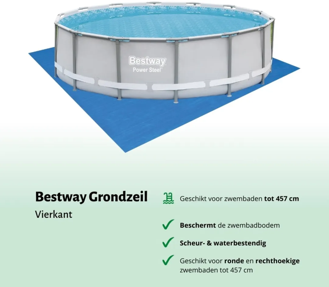Bestway Steel Pro Zwembad 221x150cm Blauw - 1200L - MPN 56401-Blauw