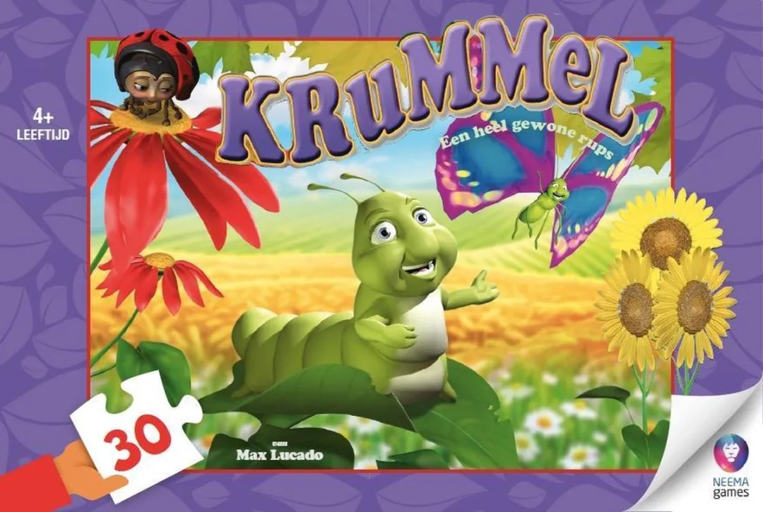NEEMA Games Krummel - De puzzel met rups verhaal voor kinderen