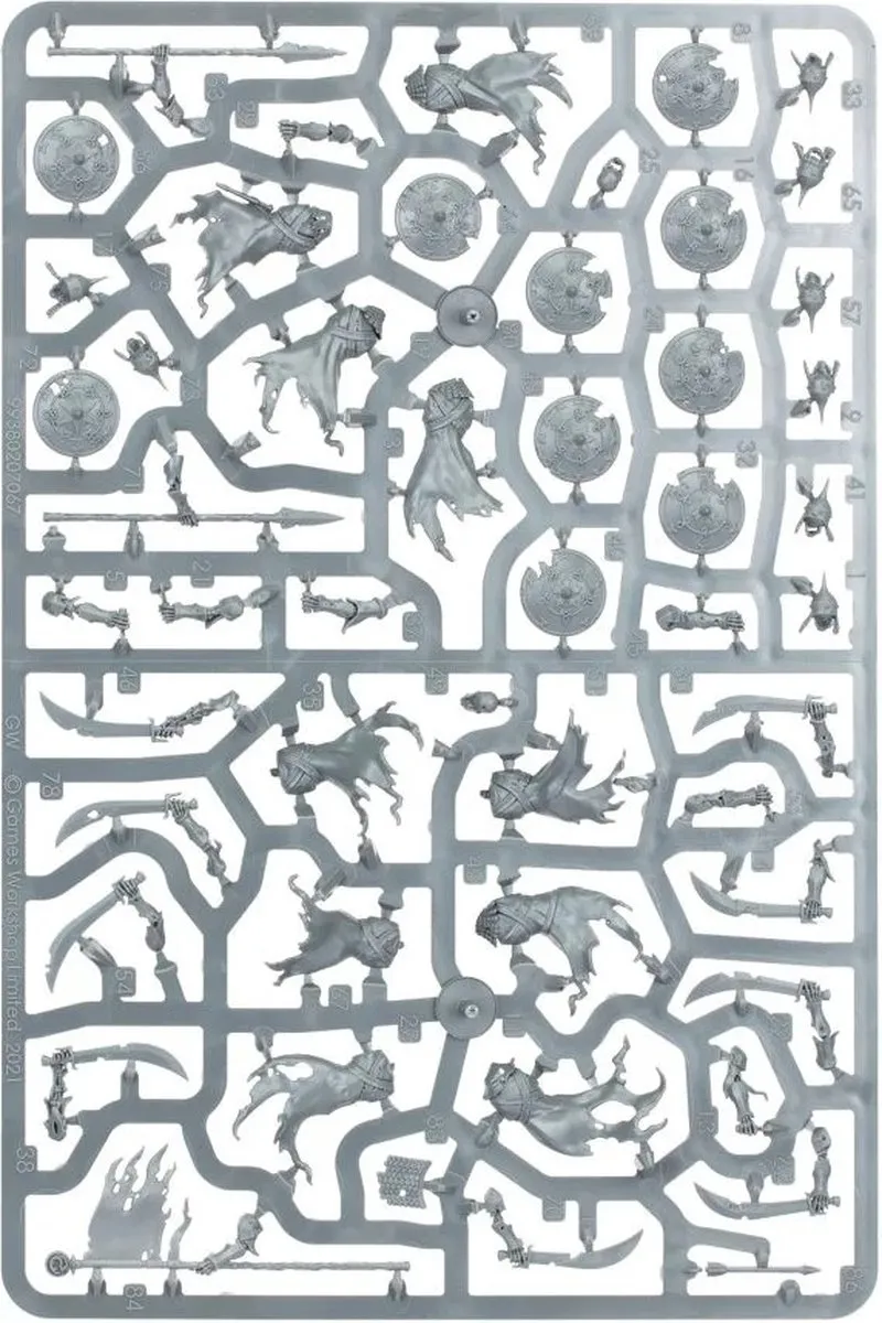Warhammer Age of Sigmar Deathrattle Skeletons - 20 Onderdelen - Multicolor - afbeelding 6 van 6
