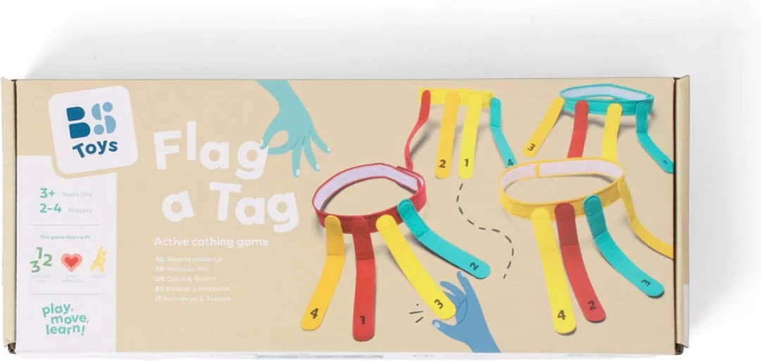 BS Toys Vang & Grijp Actief Spel - 2 tot 4 spelers - Multikleur