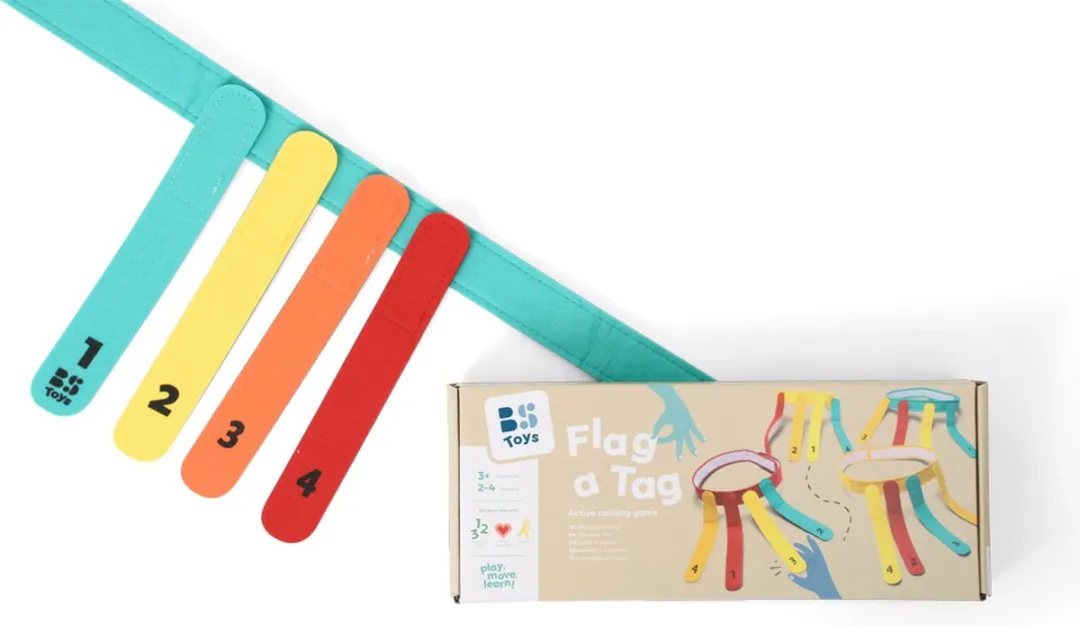 BS Toys Vang & Grijp Actief Spel - 2 tot 4 spelers - Multikleur - afbeelding 6 van 6