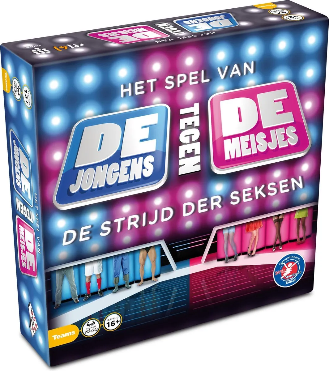 Identity Games Jongens tegen de Meisjes Bordspel