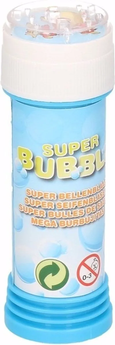 Johntoy Kinder Bellenblaas 50ml - 50 Stuks - Multicolor