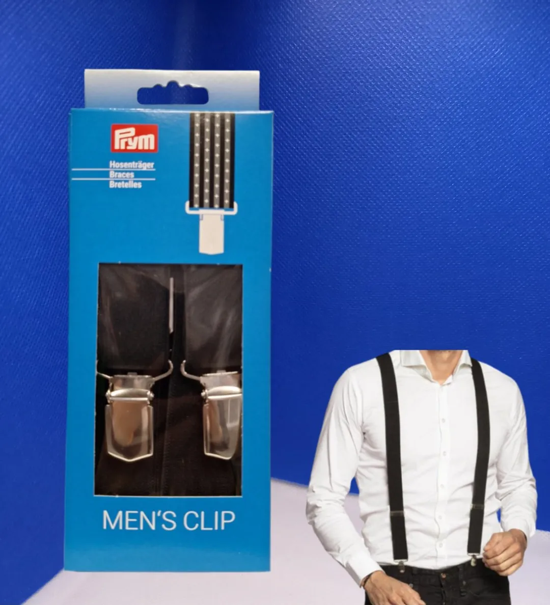 Prym Bretellen 30mm - Zwart