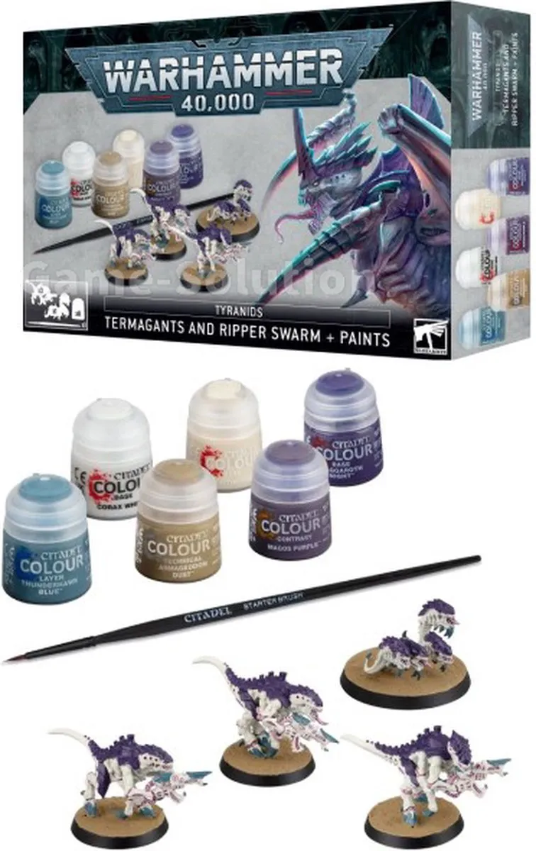 Games Workshop Warhammer 40K Tyranids Termagants & Ripper Swarm 60-13