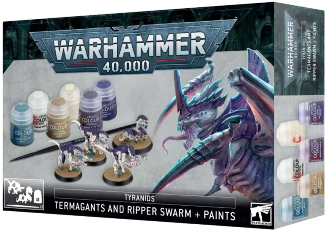 Games Workshop Warhammer 40K Tyranids Termagants & Ripper Swarm 60-13