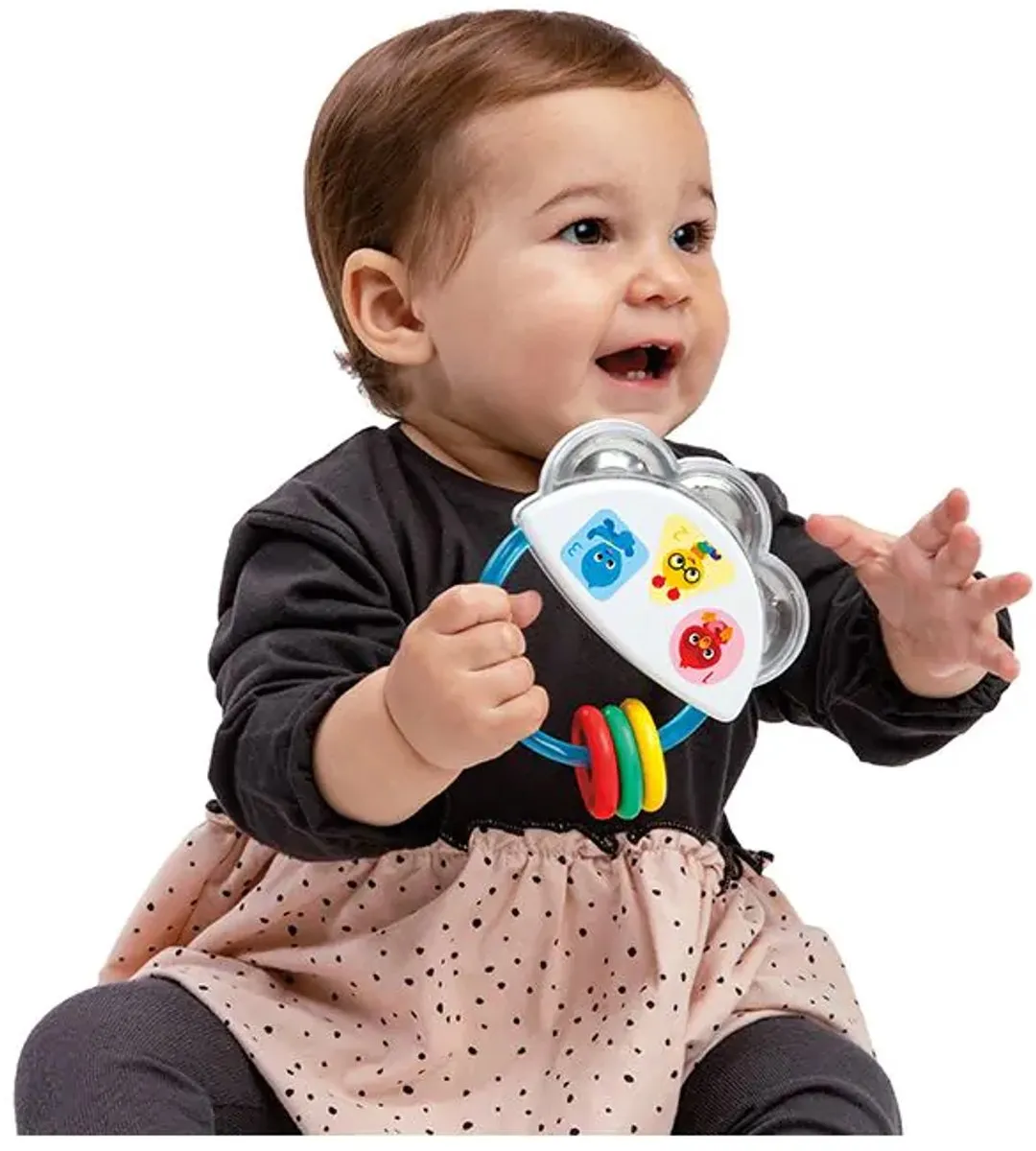 Baby Einstein Tambourijn en Rammelaar - Multicolor