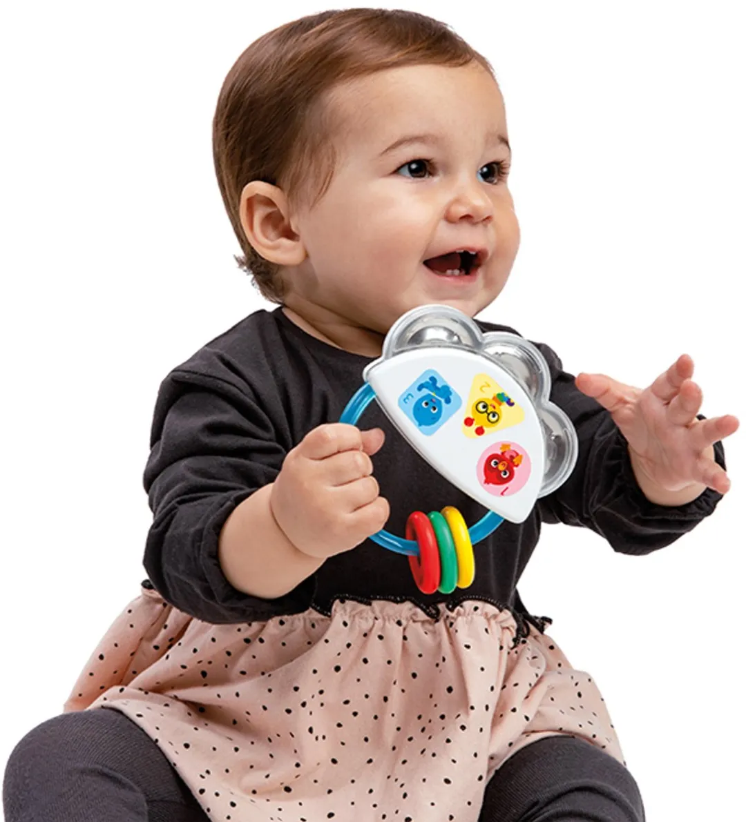 Baby Einstein Tambourijn en Rammelaar - Multicolor