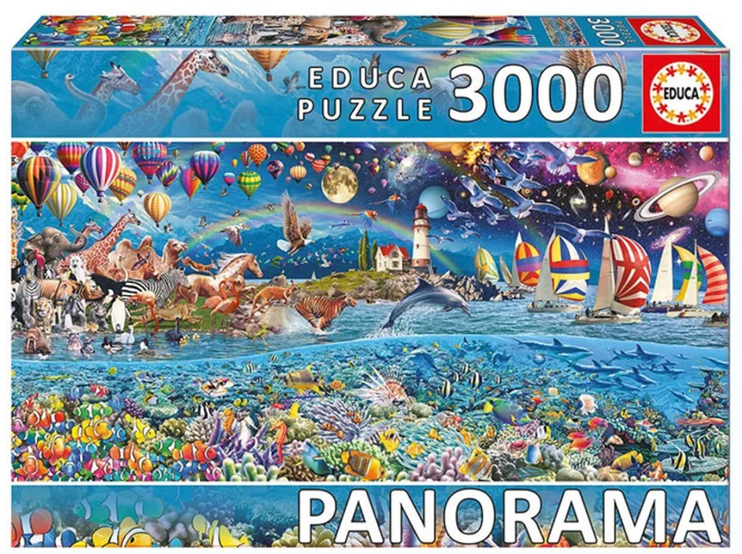 Educa Levens Panorama Puzzel 3000 Stuks