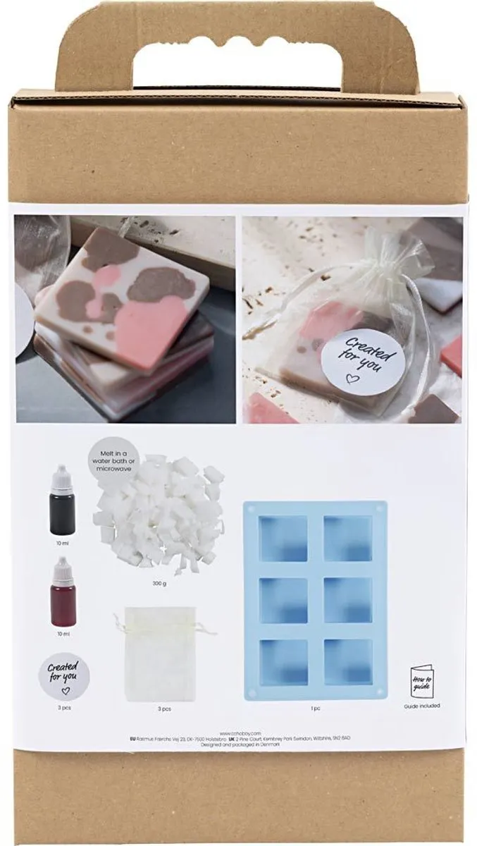 Creativ Company Hobbyset Zeep Maken Vierkant - Multicolor