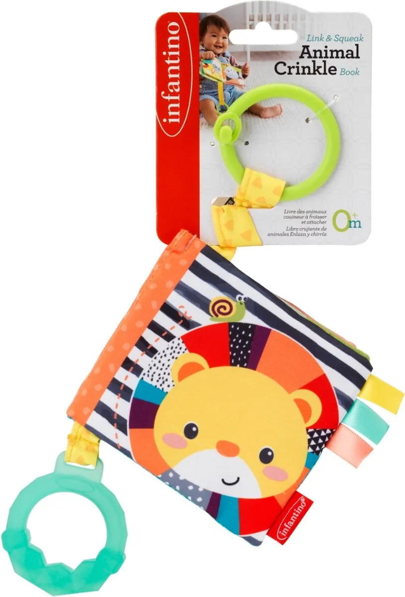 Infantino Link & Squeek Buggyboekje BK-05362 - Multicolor