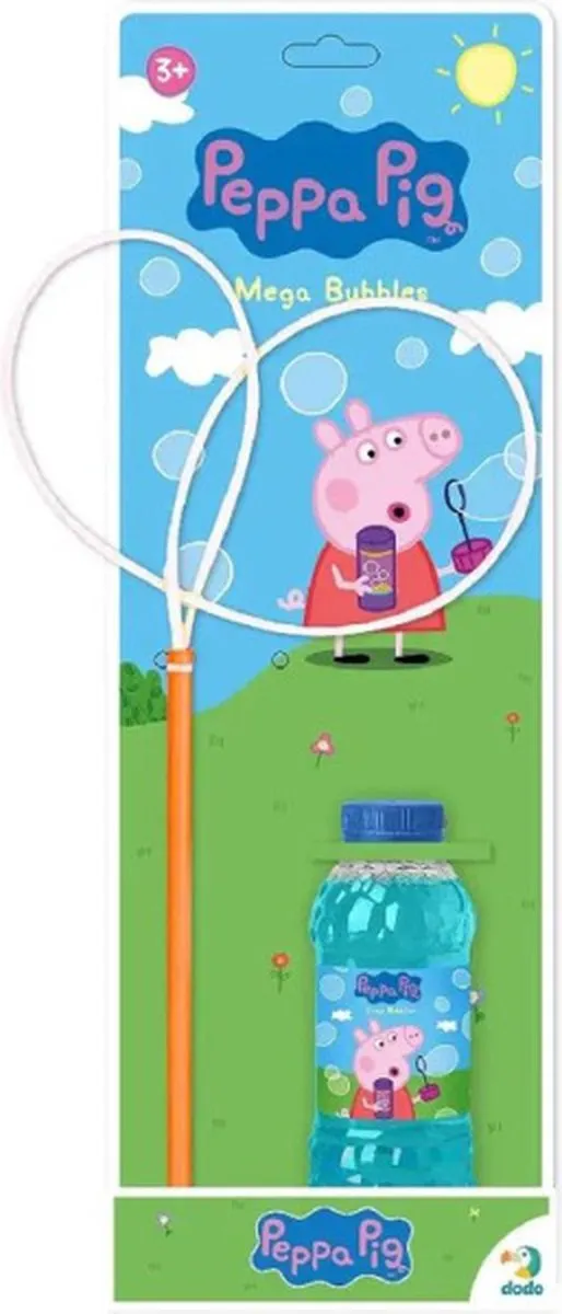 Dodo Toys Peppa Pig Mega Bubbles Bellenblaas - 450ml