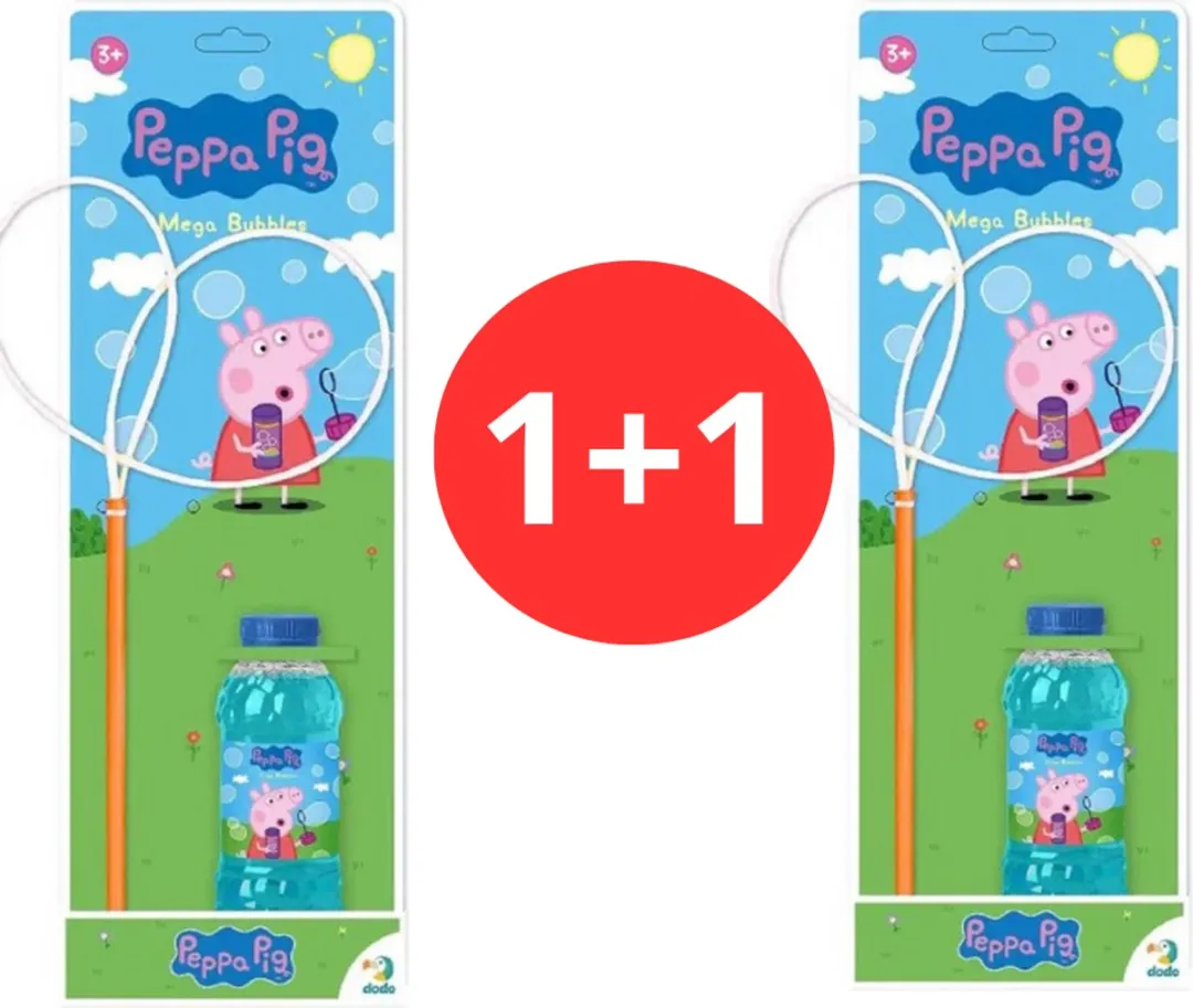 Dodo Toys Peppa Pig Mega Bubbles Bellenblaas