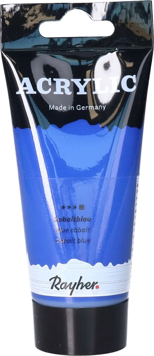 Rayher Acrylverf Kobaltblauw 75ml