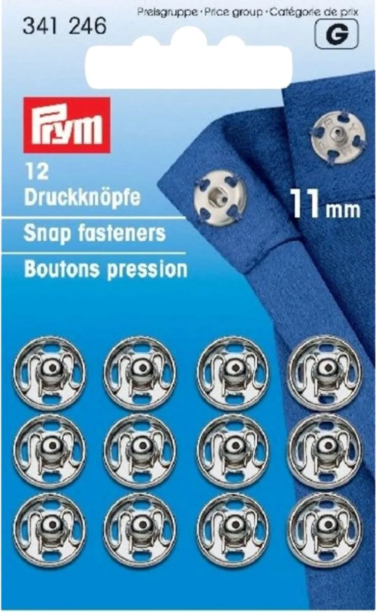 Prym Drukkers 15mm - Zilver - afbeelding 6 van 6