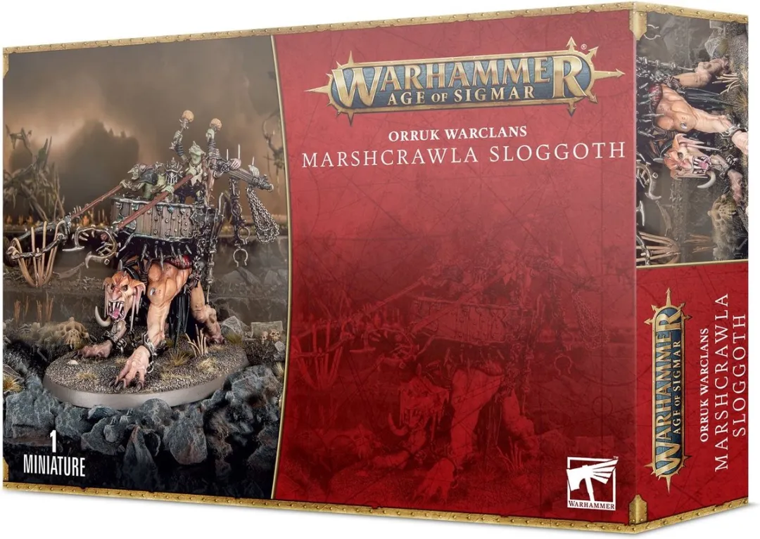 Games Workshop Orruk Warclans Marshcrawla Sloggoth