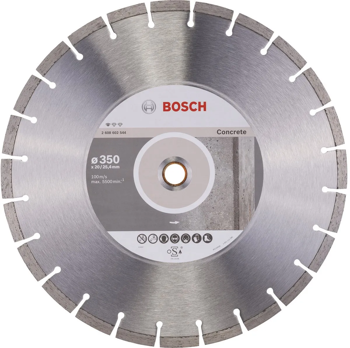 Bosch Diamantdoorslijpschijf Standard Concrete 350x20mm
